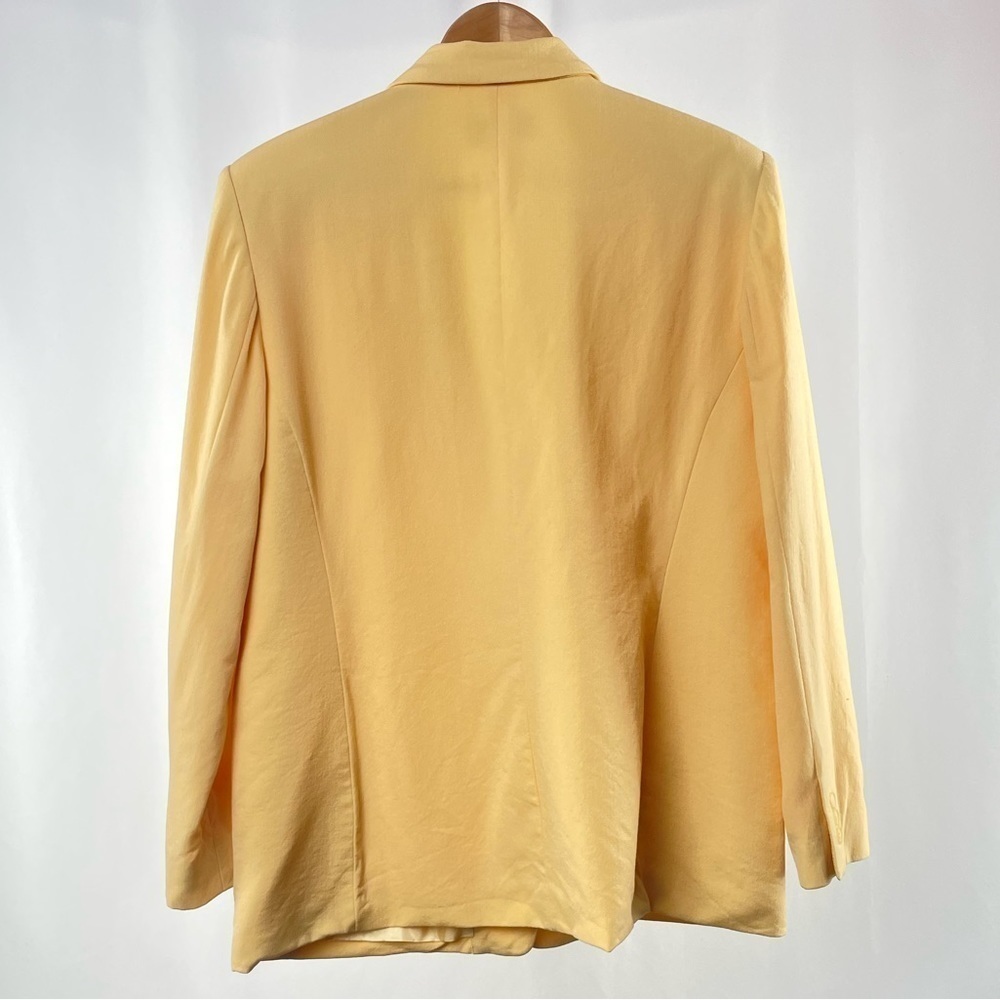 Pendleton 100% Wool One Button Blazer In Yellow S… - image 3